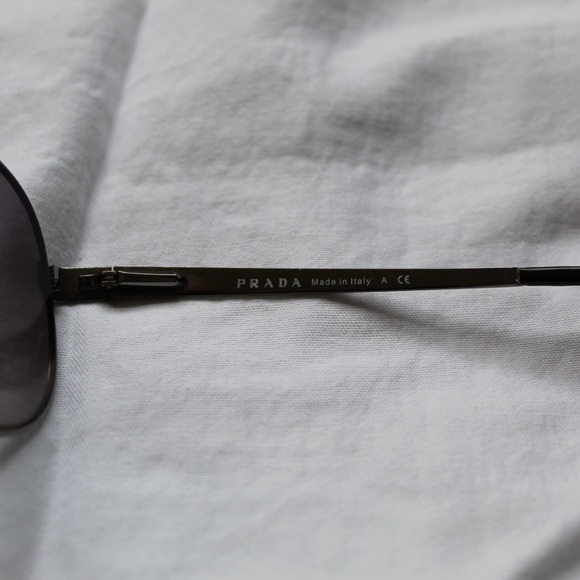 Prada Linea Rossa Grey Gradient Sunglasses - Picture 3 of 5